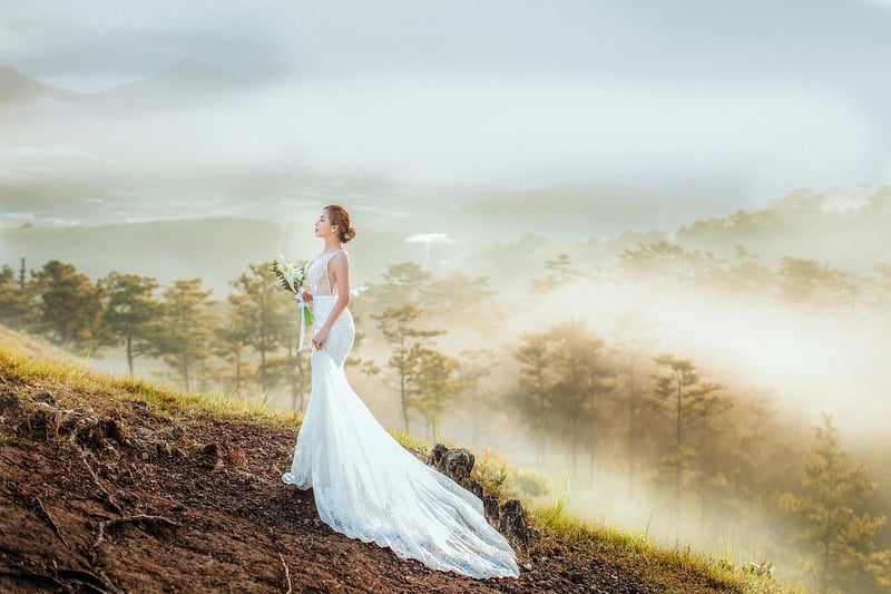 Celestial Wedding Gown
